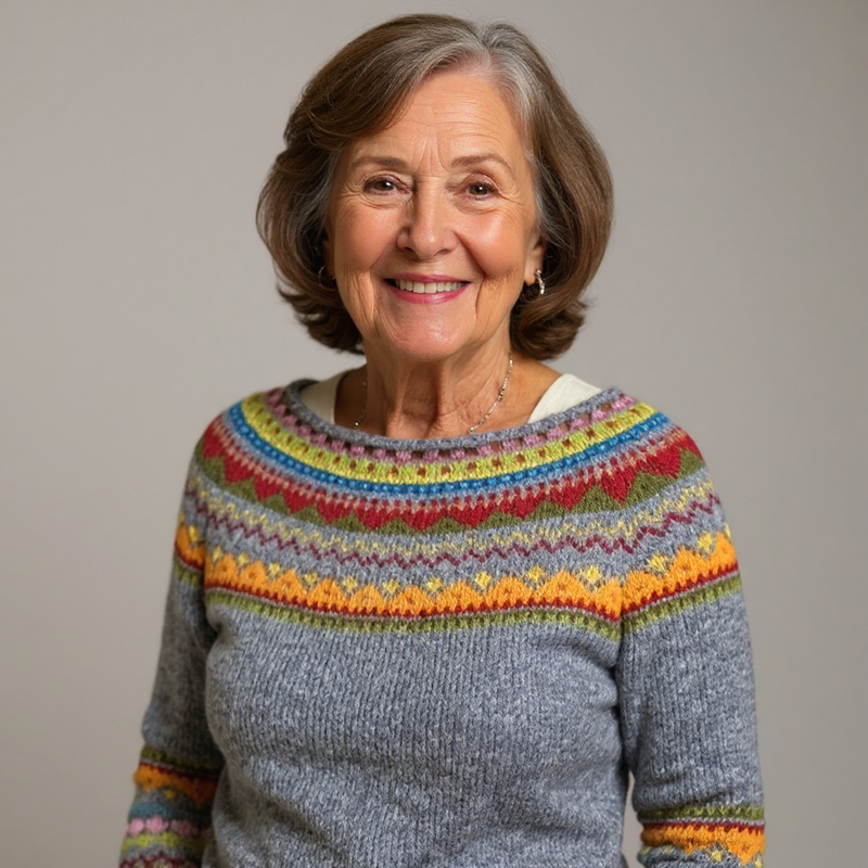 JJ New york - Classic Icelandic Wool Sweater