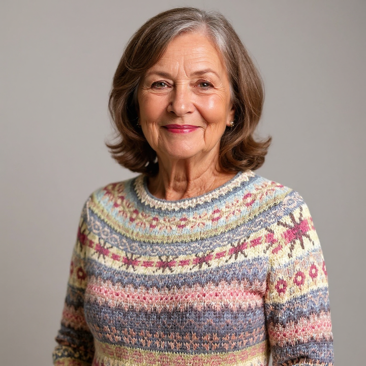 JJ New york - Classic Icelandic Wool Knit Sweater