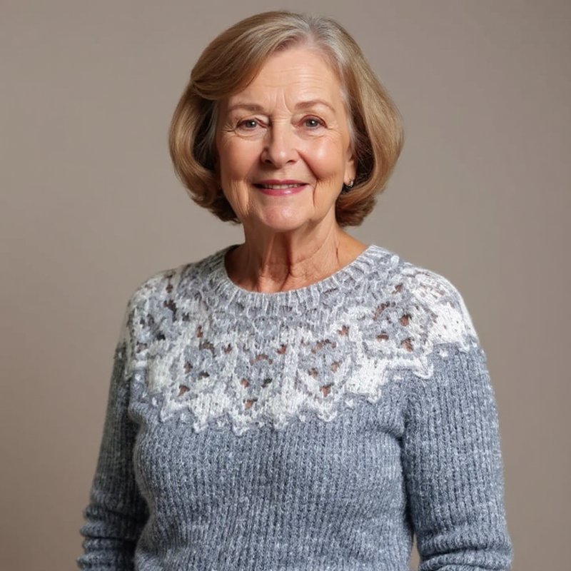 JJ New york - Classic Icelandic Wool Sweater