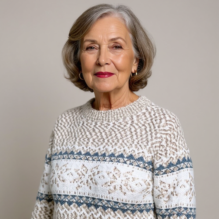 JJ New york  - Classic Icelandic Wool Sweater