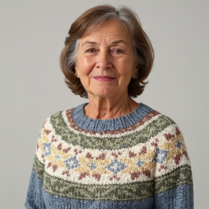 JJ New york  - Classic Icelandic Wool Sweater