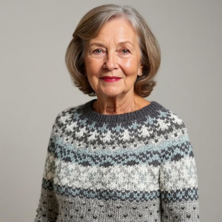 JJ New york - Classic Icelandic Wool Sweater